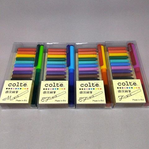 Colte 國民鋼筆組(附10色卡水)  三種筆尖規格 超值鋼筆組 入門超推薦