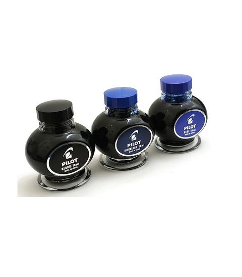 PILOT 百樂 INK-70 鋼筆墨水 70ml 藍 深藍 黑