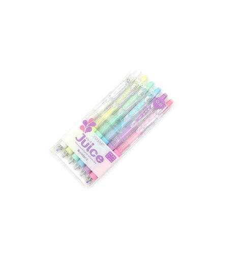 日本 PILOT 百樂 Juice果汁筆-0.5粉彩6色組(LJU-60EF-P-S6) 特殊粉彩色