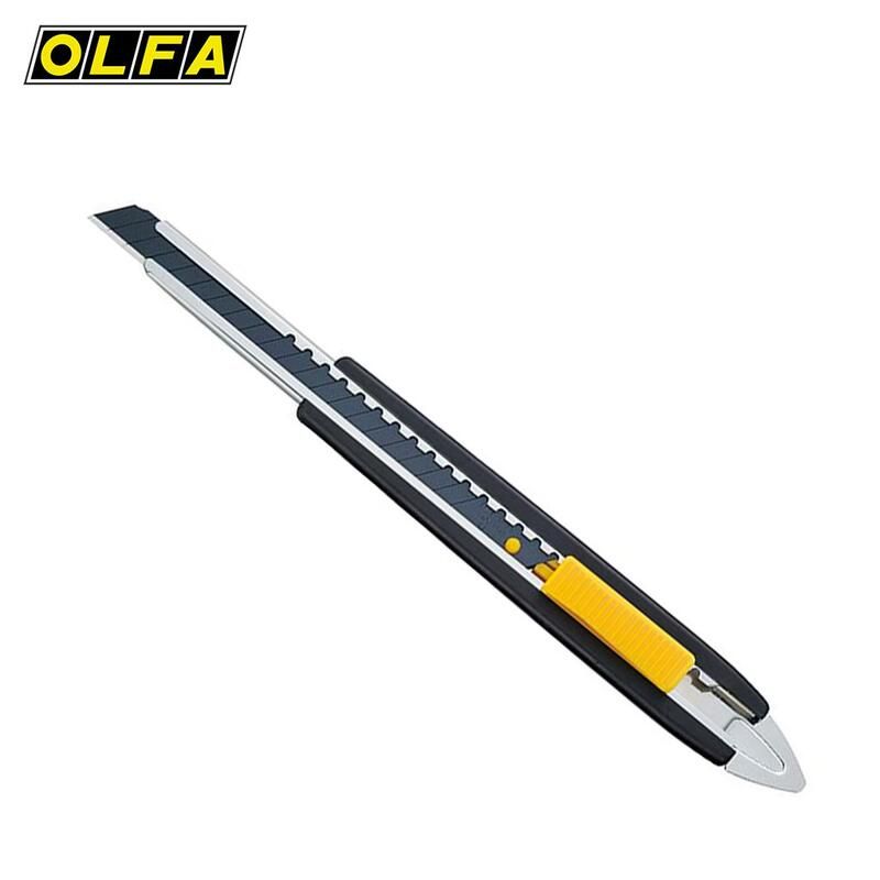 OLFA 超長型 超銳利美工刀(185B)刀片厚度0.2mm刀尾多用途 