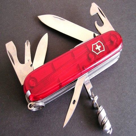 瑞士製造 維氏VICTORINOX 15用LED燈瑞士刀(1.7804.T)