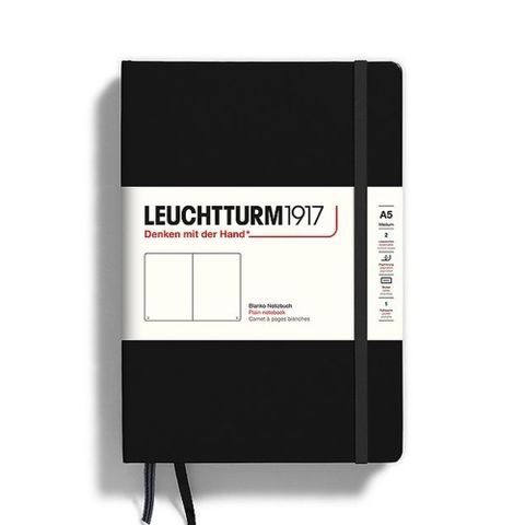 Leuchtturm1917 LEUCHTTURM 燈塔 硬殼筆記本 》A5 size / 空白