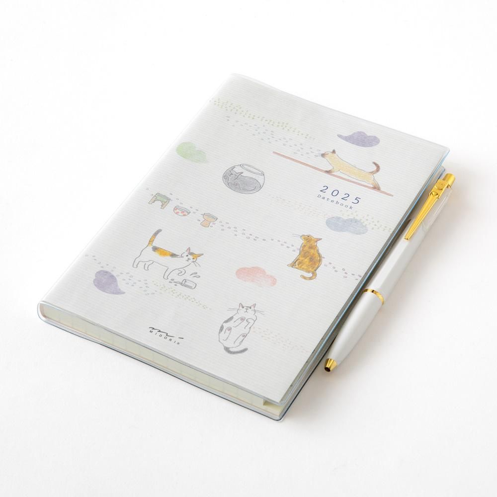 MIDORI POCKET DIARY 2025手帳(月單週)B6