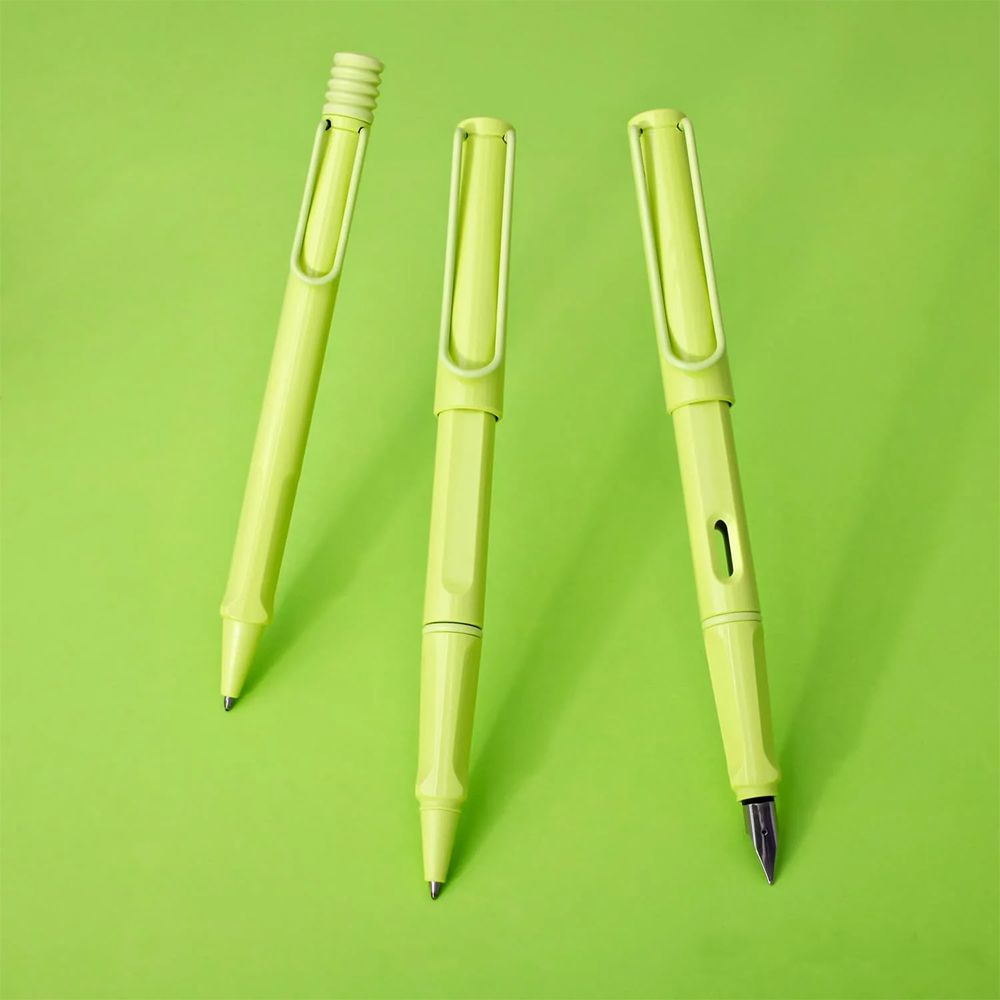 LAMY 《 SAFARI 狩獵者系列 春日綠 鋼珠筆》【德國 】德國經典值得信賴