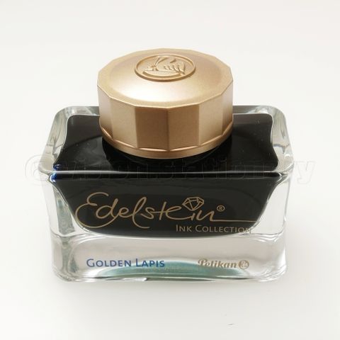 Pelikan 百利金 Edelstein 逸彩鋼筆墨水 》青金石藍 Golden Lapis / 50ml