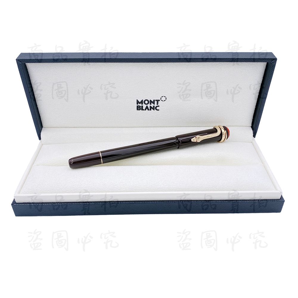 MONTBLANC 萬寶龍 傳承系列紅與黑特別版 棕色 鋼珠筆