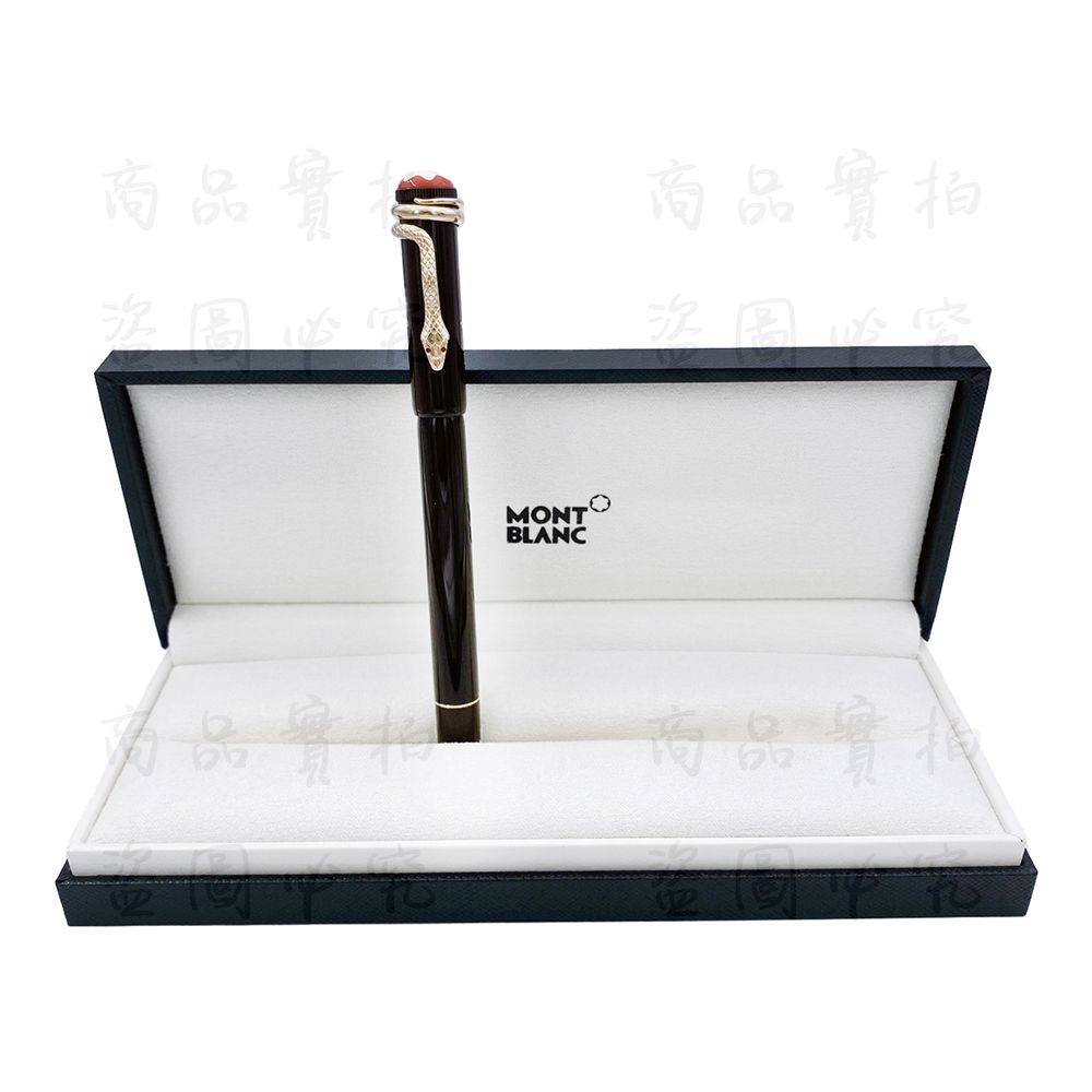 MONTBLANC 萬寶龍 傳承系列紅與黑特別版 棕色 鋼珠筆