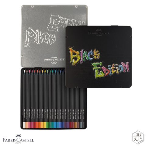 Faber-Castell 輝柏 Faber Castell   紅色系 黑旋風極軟 油性色鉛筆-24 色原廠正貨