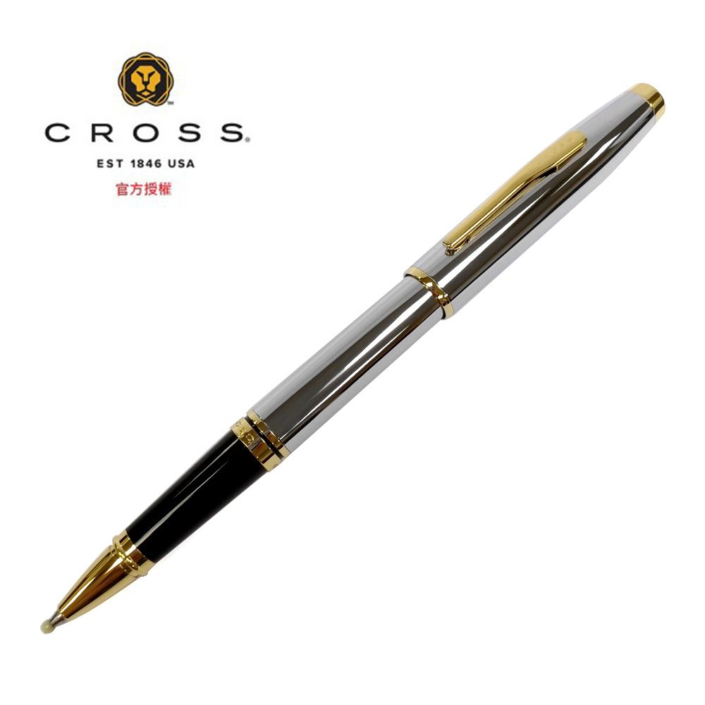 CROSS 高雲系列亮鉻金夾/黑琺瑯金夾鋼珠筆AT0665-2/AT0665-11 - PChome 