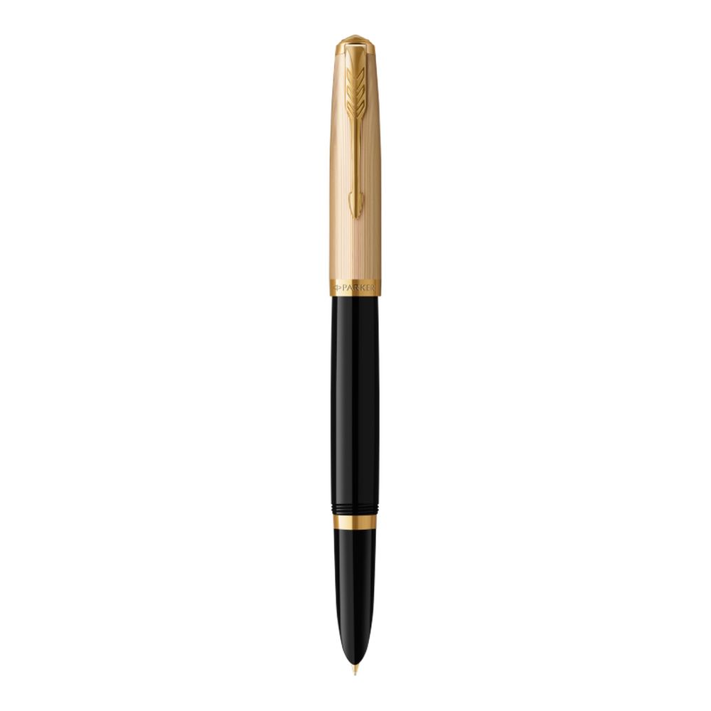 PARKER 派克    51 鋼筆 Deluxe 》 18K 金尖