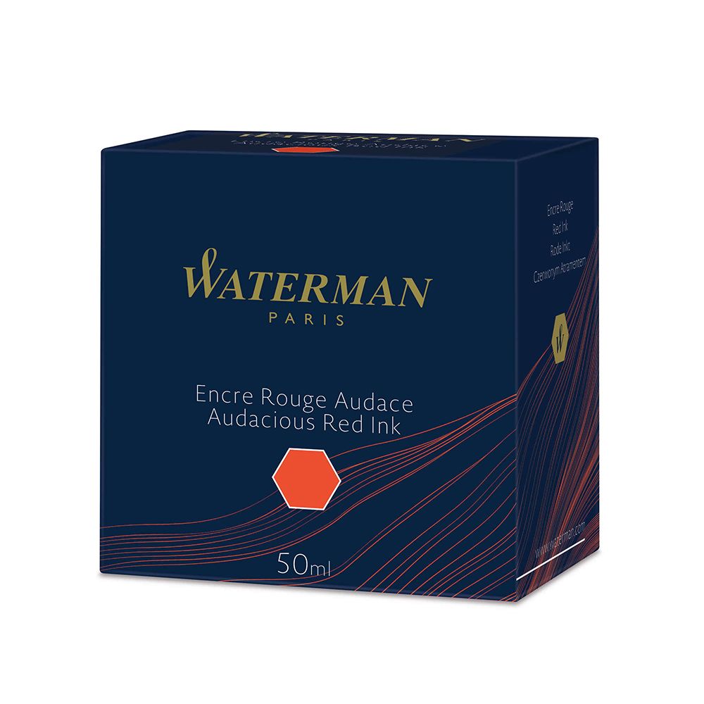 WATERMANPARIS Rouge  Encre Rouge AudaceAudacious Red Ink50ml