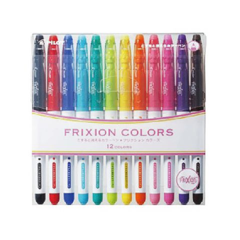 PILOT SFC-120M-S 魔擦彩色筆 12色