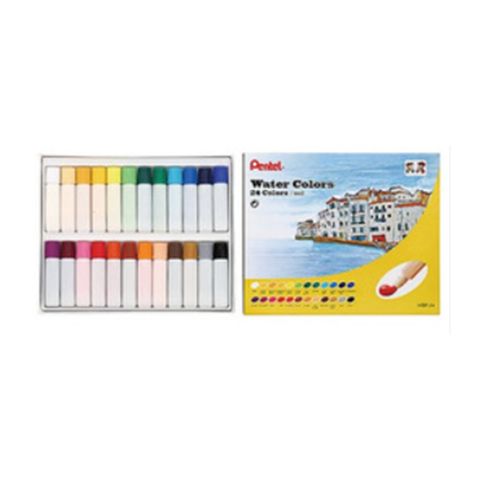 Pentel 飛龍 HTP-24色 不透明軟管水彩