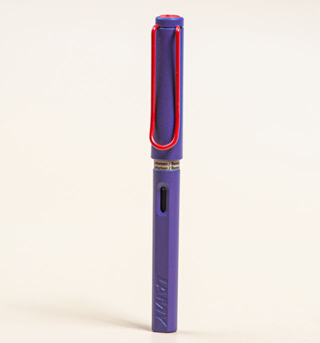 LAMY  SAFARI 狩獵者系列 七彩鋼筆禮盒 - 特仕版 紫羅藍紅夾