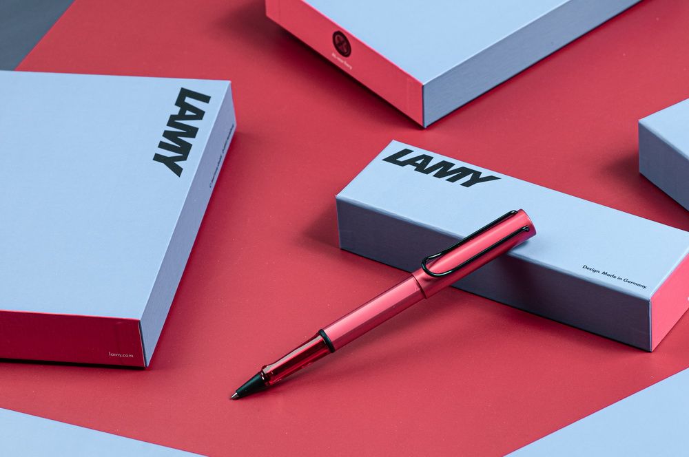 LAMY 	 AL-STAR 恆星系列 2024 限量  FIERY - 火紅色 鋼珠筆