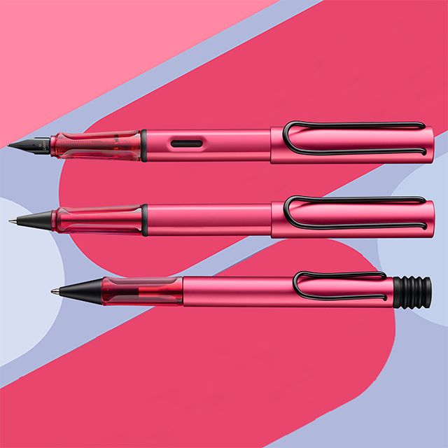 LAMY  AL-STAR系列 2024 全球台灣獨家限量 單入雙色筆套禮盒 - fiery火紅色 鋼珠筆