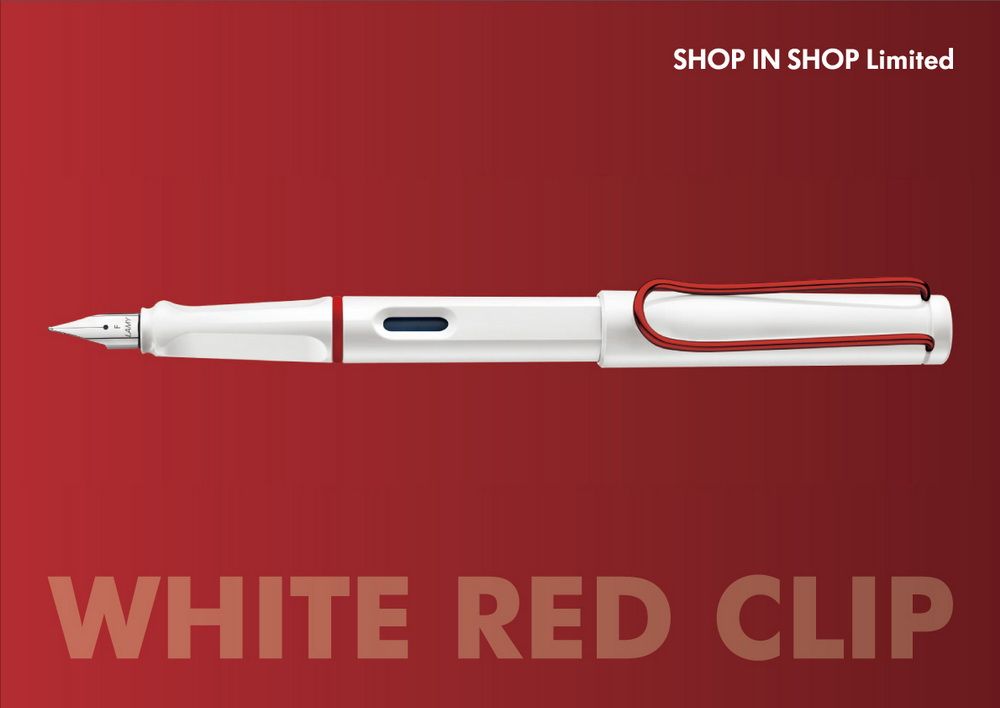 SHOP IN SHOP LimitedWHITE RED CLIP