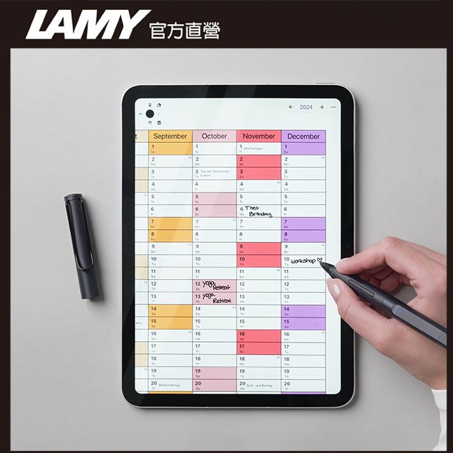 LAMY SAFARI note+ Digital Writing i pad 數位書寫觸控筆 - 紅色 ( iphone不適用 )