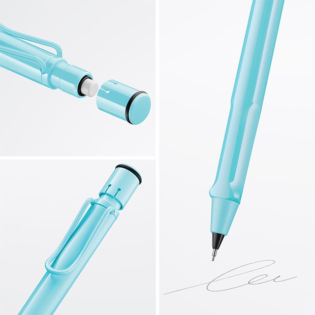 LAMY SAFARI 狩獵者系列 雙入筆套禮盒 - 春日藍 鋼筆 + 自動鉛筆