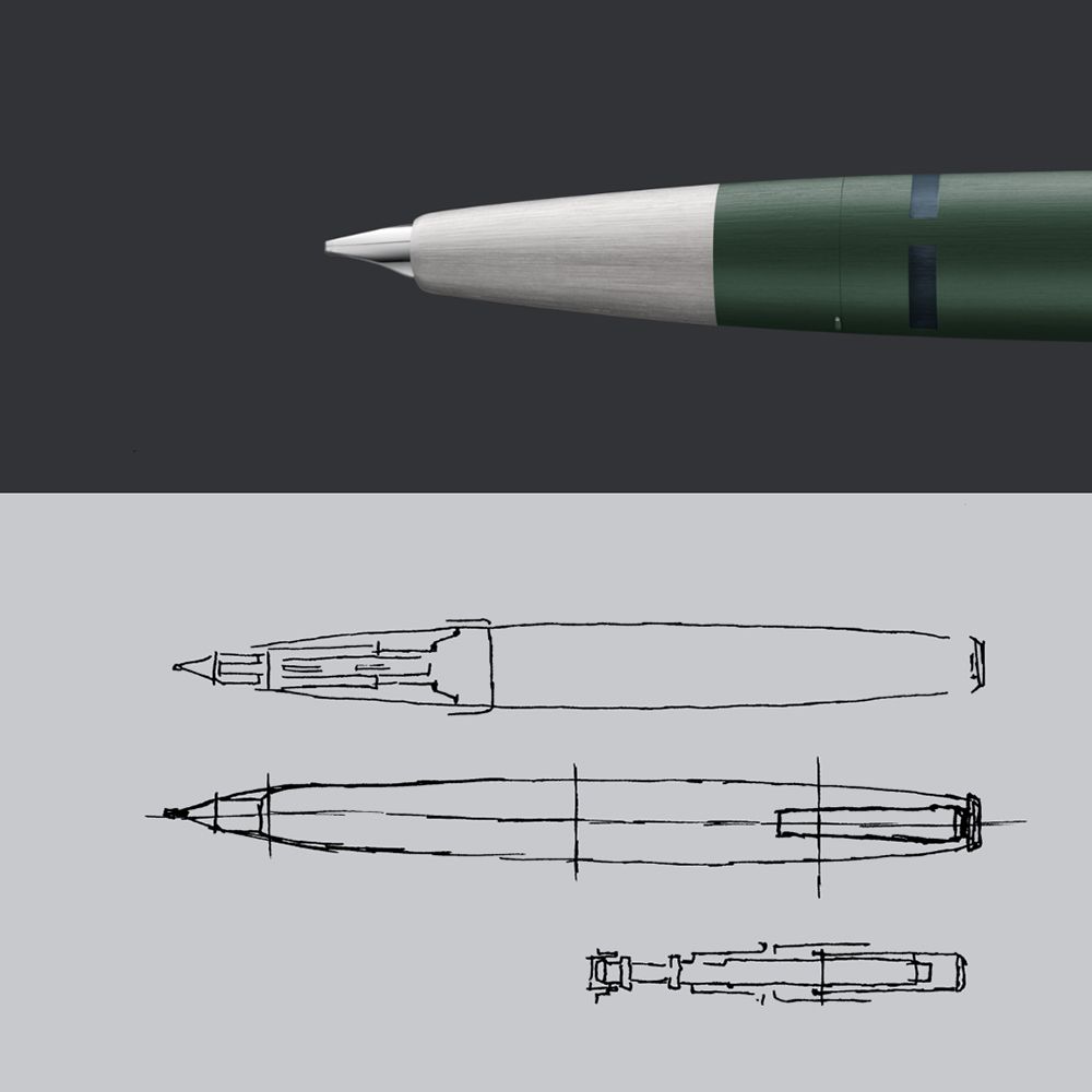 LAMY 2000 58周年 pine Limited Edition 松森綠色 限量版 鋼筆筆記本禮盒