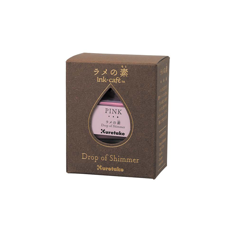 Kuretake 日本吳竹 ink-café 閃光素 20ML 粉紅色