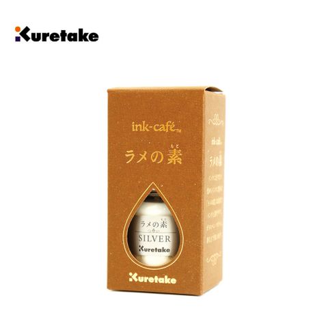 【Kuretake 日本吳竹】ink-café 閃光素 20ML 銀色