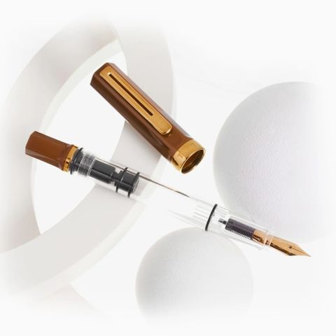 台灣 TWSBI 三文堂《ECO 系列鋼筆》濃縮咖啡 & 古銅