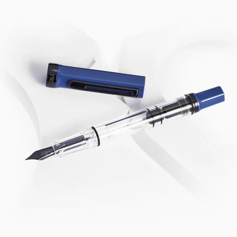 台灣 TWSBI 三文堂《ECO 系列鋼筆》秋藍 & 黑鈦