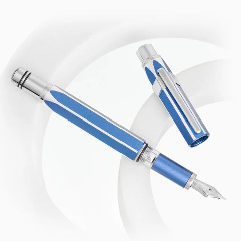 台灣 TWSBI 三文堂《Precision 系列鋼筆》晴山 Gemini Blue
