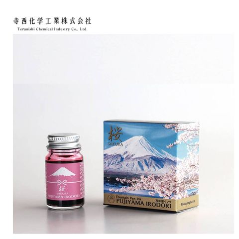 寺西化學 富士百景鋼筆墨水 12ML 櫻 SAKURA(FUJ-12ML-T25)