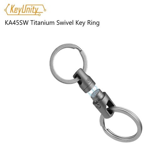 KeyUnity KA45SW 鈦旋轉鑰匙圈