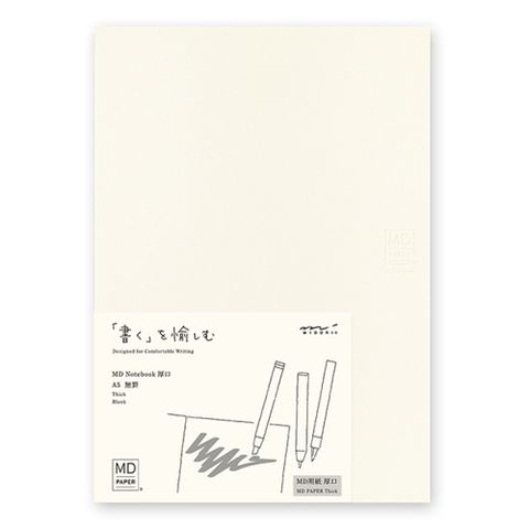 MIDORI MD Notebook Thick 厚口筆記本 》A5 / 空白