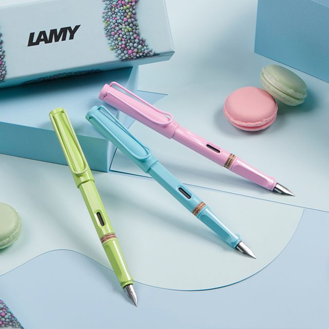 LAMY 【雷雕免費刻字】2023全球限量 SAFARI 狩獵者系列 鋼筆客製化 - 春日粉