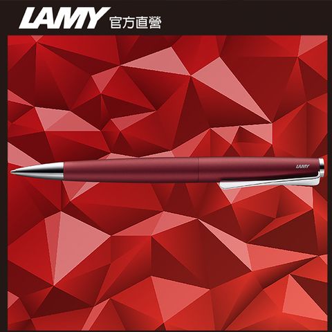 【雷雕免費刻字】LAMY Studio 原子筆 - 皇家紅