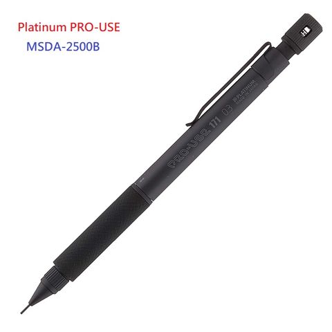 PLATINUM PRO USE 0.3 171黑MSDA-2500 自動鉛筆
