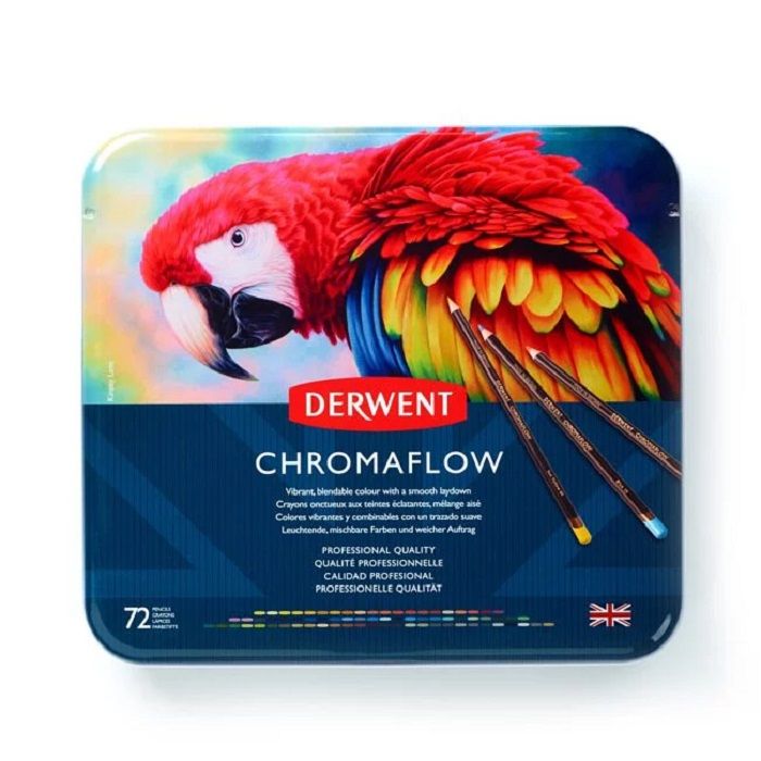 DERWENT 德爾文  DW2306014 CHROMAFLOW 油性色鉛 72色