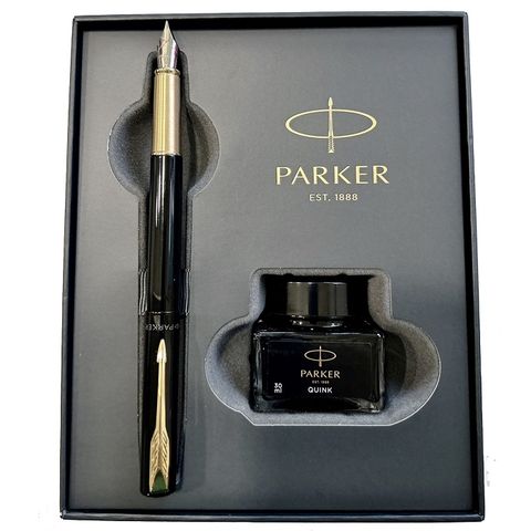 PARKER 派克 新Vector威雅XL系列 幻影黑限定版鋼筆墨水禮盒組