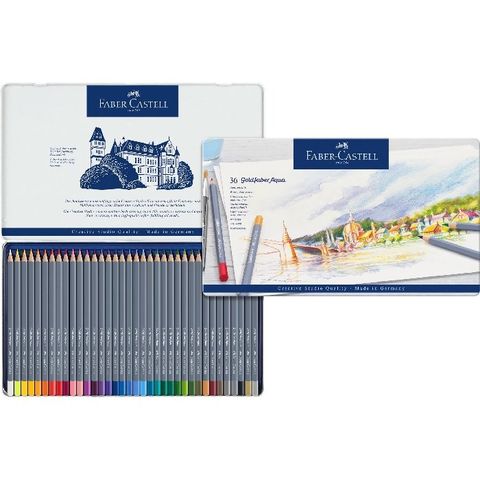 Faber-Castell 輝柏 創意工坊水彩色鉛筆36色 *114636