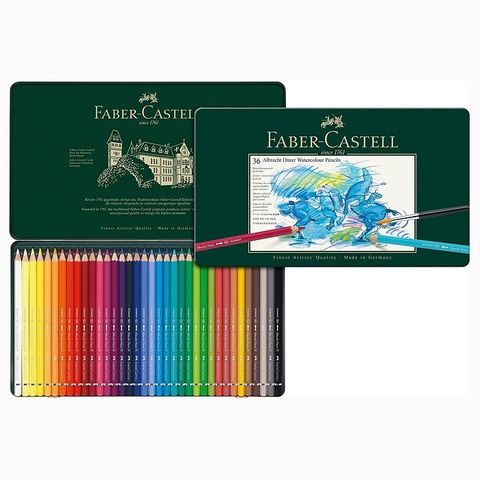 Faber-Castell 輝柏 Faber_Castell藝術家級水彩色鉛筆36色*117536