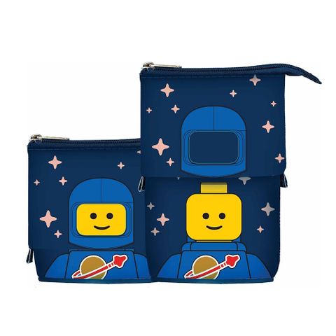LEGO 樂高 太空人伸縮筆袋-藍色