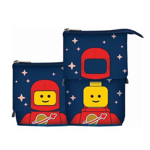 LEGO 樂高 太空人伸縮筆袋-紅色