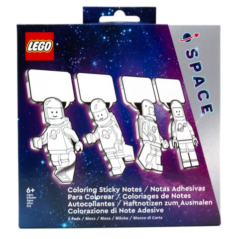 LEGO 樂高 太空人著色便利貼
