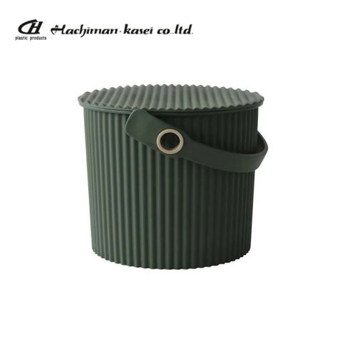 Hachiman-Kasei 八幡化成 Garden Tool Bucket園藝收納椅凳 軍綠 mini(Garden tool bucket-mini)