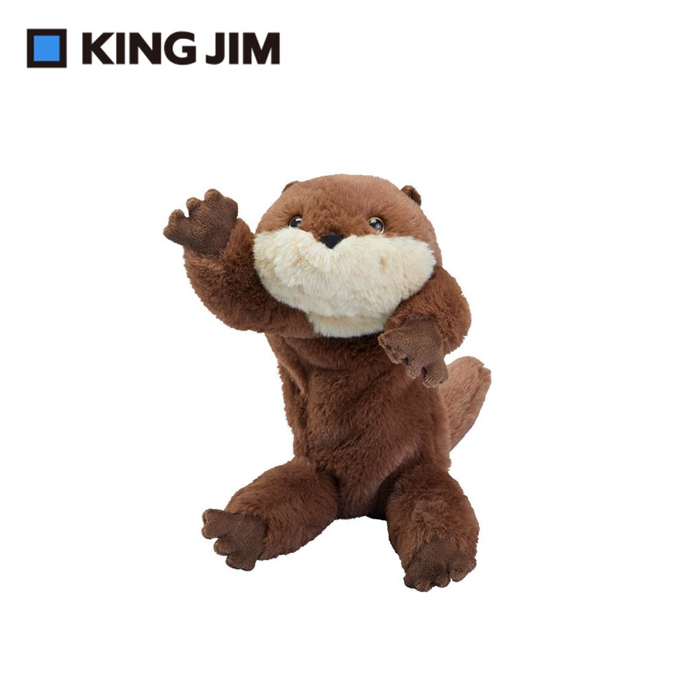 KING JIM Pouzoo絨毛動物多功能筆袋 水瀨
