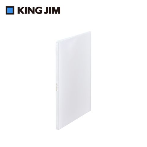 KING JIM HIKTAS 20頁資料夾 A4 白色 (7281T-WH)