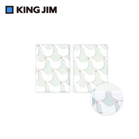 【KING JIM】 HITOTOKI NOTE 手帳筆記本 護照尺寸 鴨鴨前進