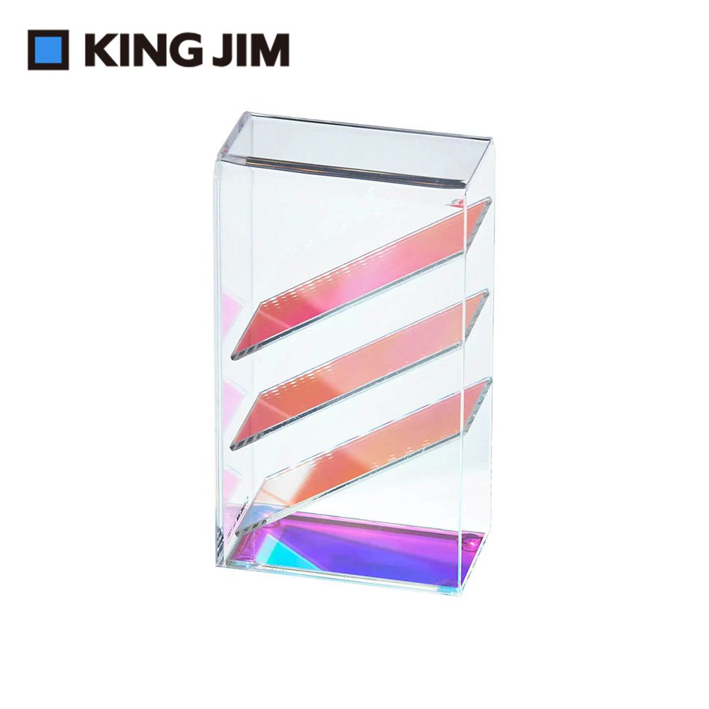 KING JIM Lumillia極光傾斜式筆筒