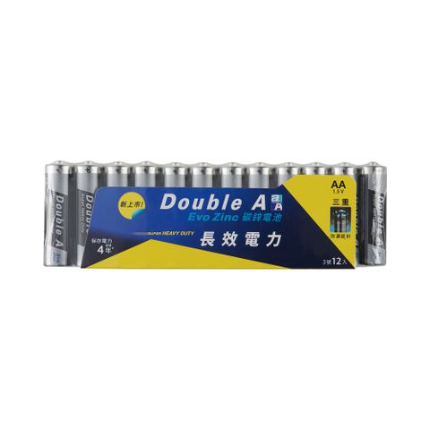 Double A 碳鋅電池-(3號12入)