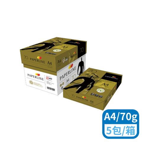PAPERLINE GOLD金牌多功能影印紙(A4 70g 500張/包 /5包/箱)
