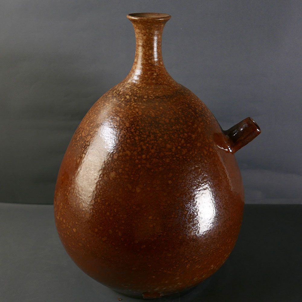 中華筆莊 陶藝雅居陶器花器〈春回大地〉h40x27cm